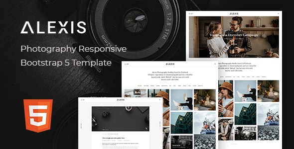 Alexis – Photography Responsive Bootstrap Template - Alexis - Photography Responsive Bootstrap Template v5.0.0 by Themeforest Download Now