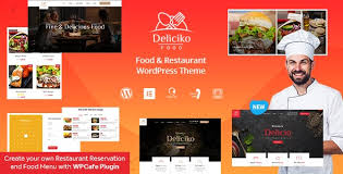 Deliciko- Restaurant WordPress Theme