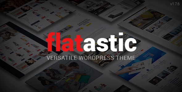 Flatastic - Versatile Multi Vendor WordPress Theme Free