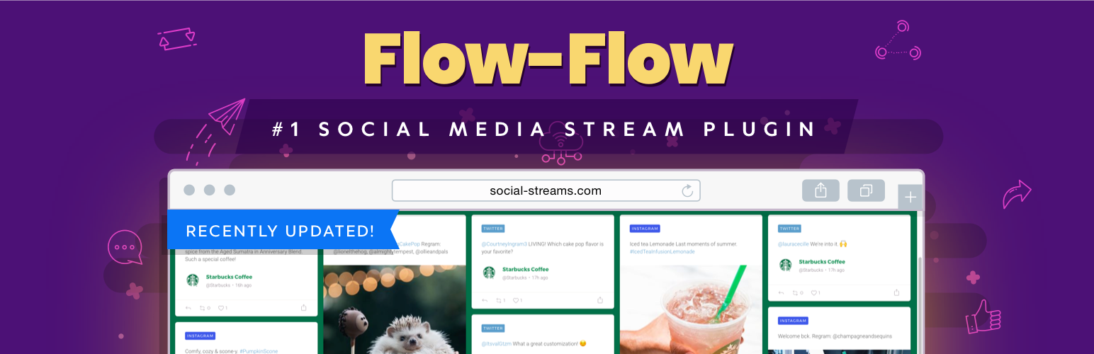 Flow-Flow Social Streams