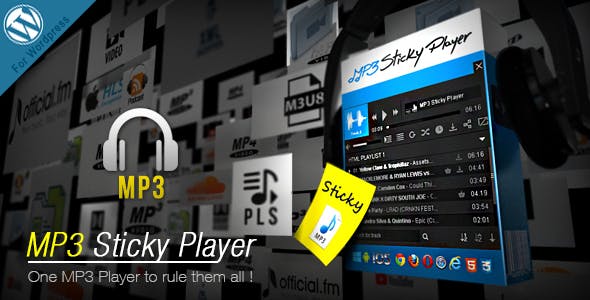 MP Sticky PlayerWordPress Plugin