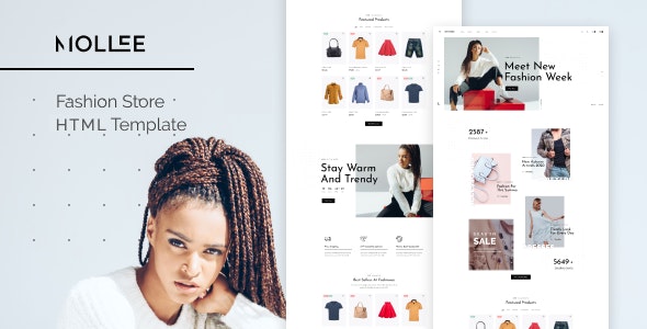 Mollee - Fashion Store HTML Template