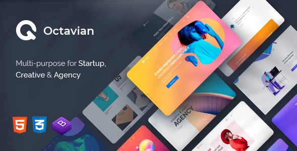 Octavian - Multipurpose Creative HTML Template