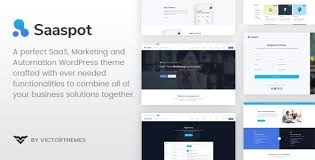 SaaSpot- SaaS Marketing Automation WordPress Theme