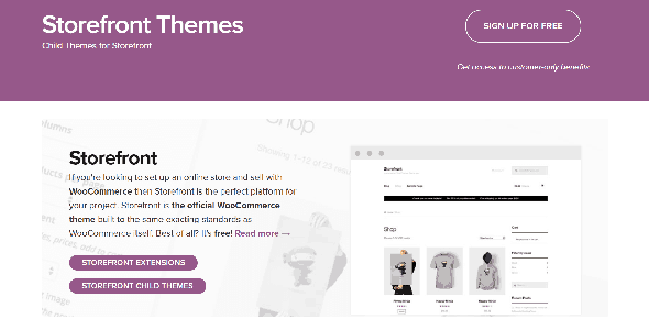 Storefront Official WooCommerce Theme