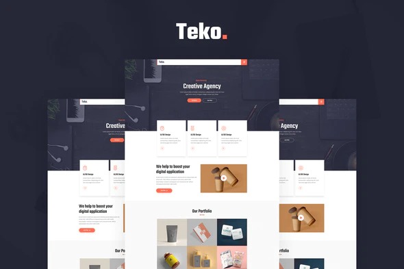 Teko - Creative Agency Template Kit