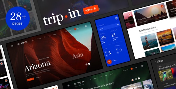 Tripin - Tour - Travel Agency Template