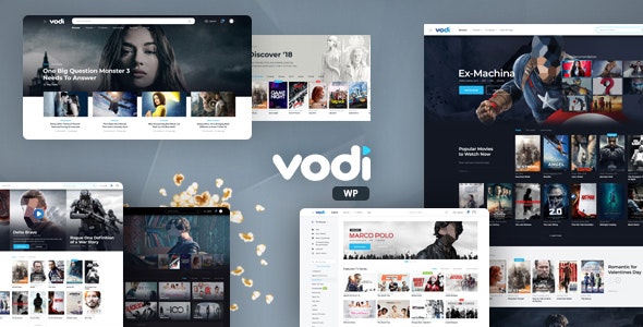 Vodi - Video WordPress Theme for Movies - TV Shows