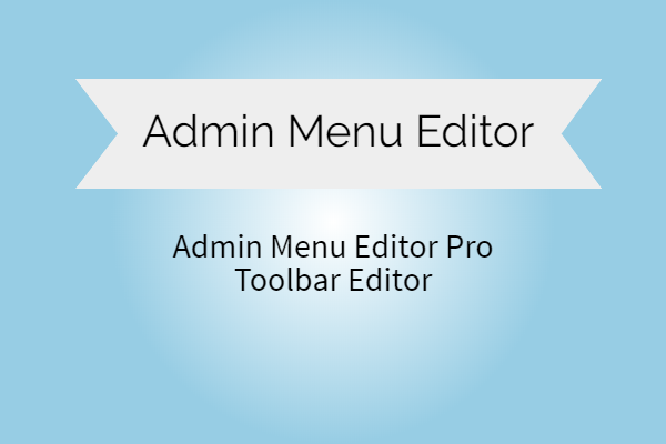 WordPress Toolbar Editor Pro Addon