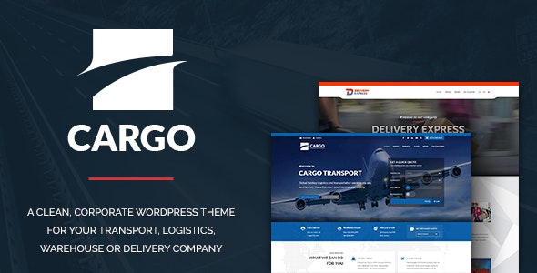 Cargo - Transport - Logistics WordPress Theme