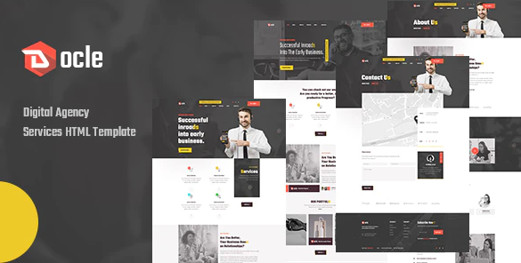 Docle - Agency Services HTML Template