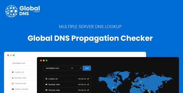 Global DNS GPL - Multiple Server - DNS Propagation Checker