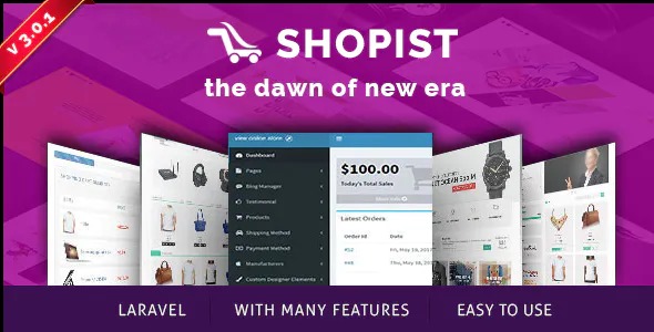 Shopist - Laravel Multivendor eCommerce