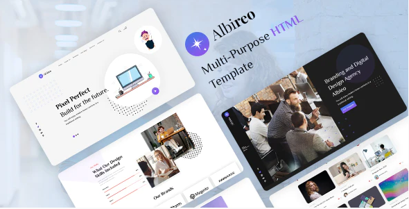 Albireo - Creative One Page HTML Template