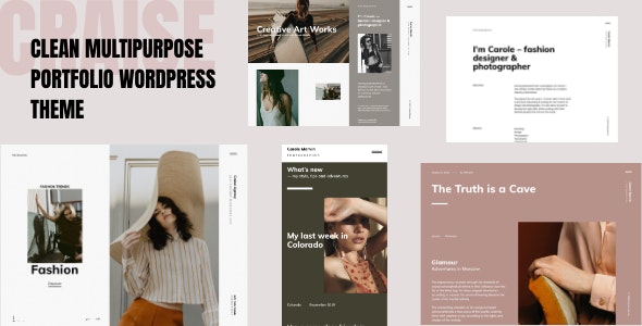 Craise - Multi-Purpose WordPress Portfolio Theme