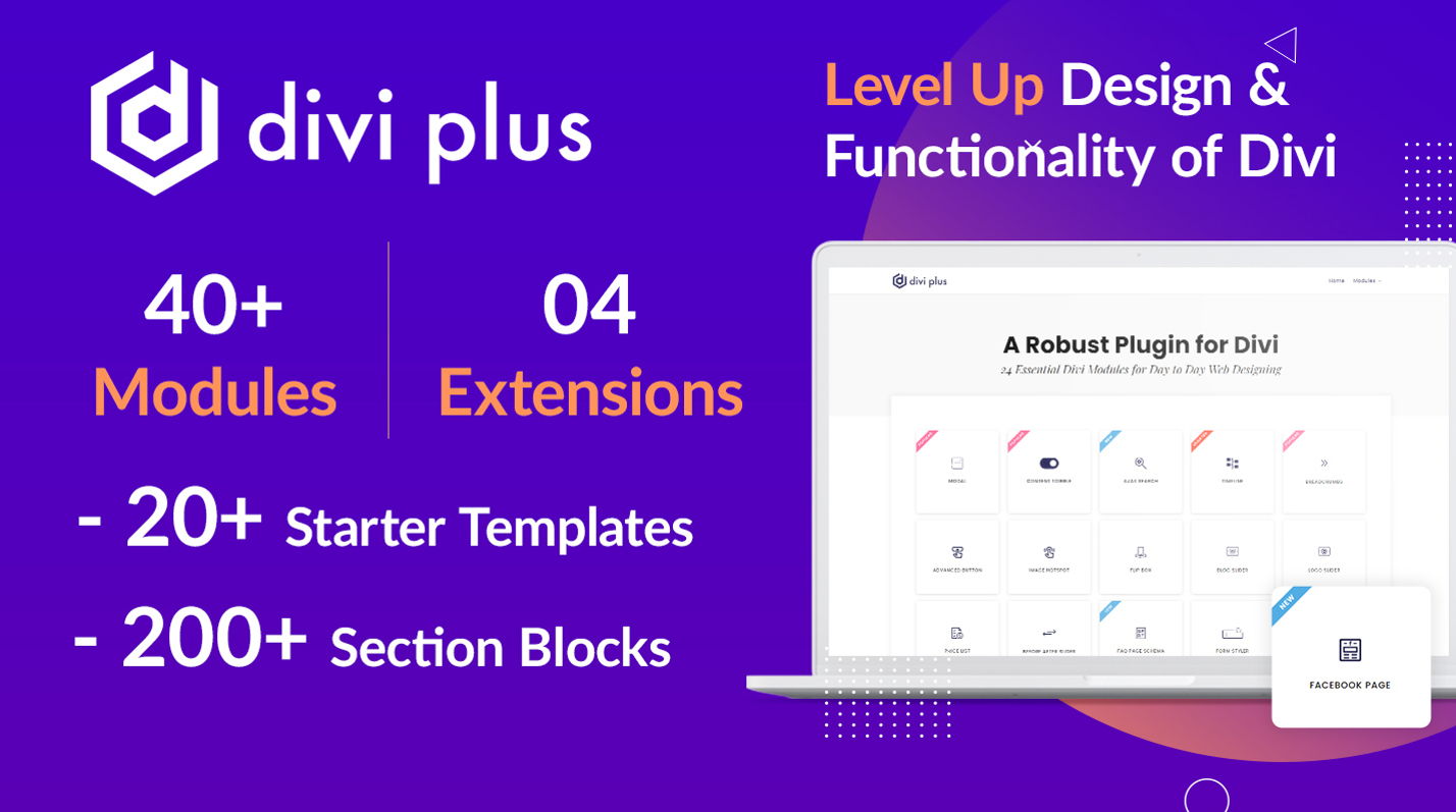 Divi Plus - Powerful Modules for Divi Theme