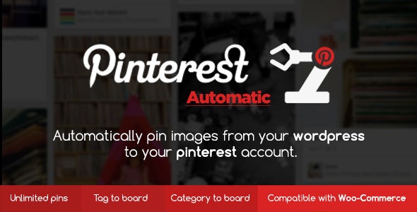 Pinterest Automatic Pin - WordPress Plugin
