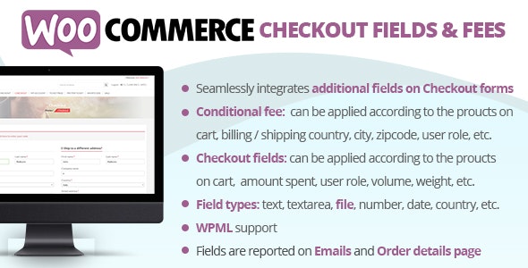 WooCommerce Checkout Fields - Fees