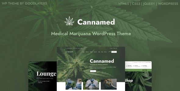 Cannamed - Cannabis - Marijuana WordPress