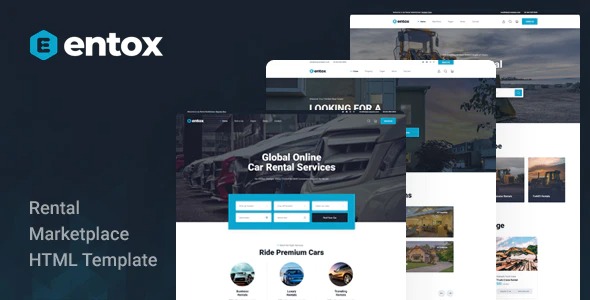 Entox - Rental Marketplace HTML Template