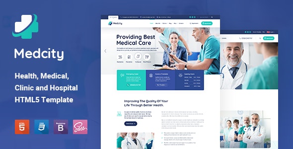 Medcity - Health - Medical HTML Template