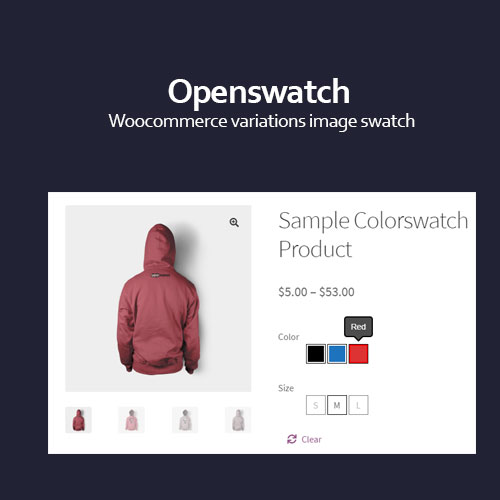 OpenSwatch - Woocommerce Variations Image Swatch