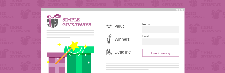 Simple Giveaways (Premium)- Create Beautiful Giveaways and Grow Your Email List