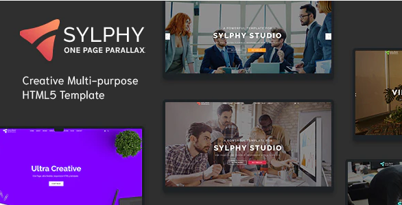 Sylphy - Creative Multi-purpose HTML Template