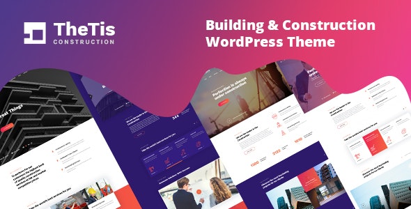 TheTis - Construction - Architecture WordPress Theme