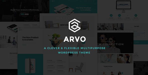 Arvo - A Clever - Flexible Multipurpose WordPress Them