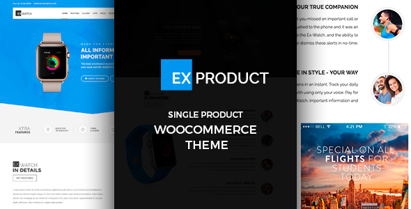 ExProduct - Single Product WordPress Theme