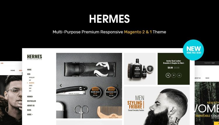Hermes - Multi-Purpose Premium Responsive Magento - Theme