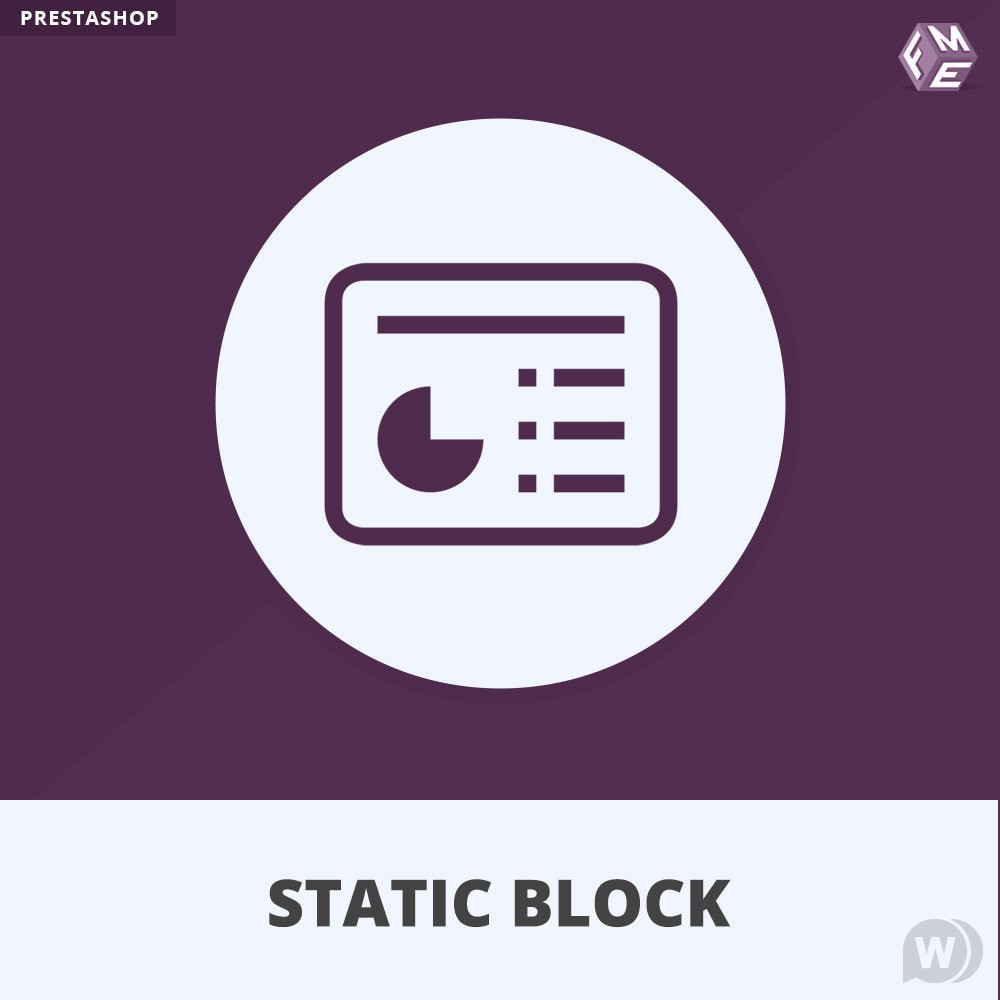 Module Custom blocks HTML
