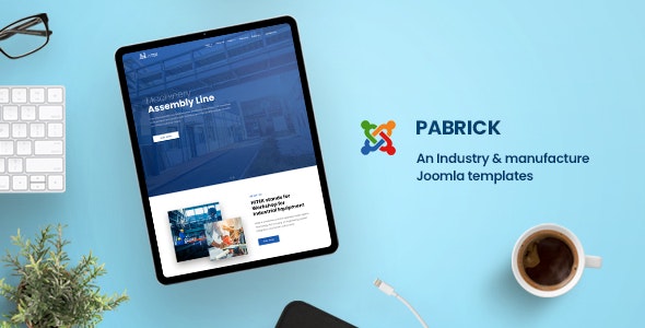 Pabrick - Industry and Manufacture Joomla Templates