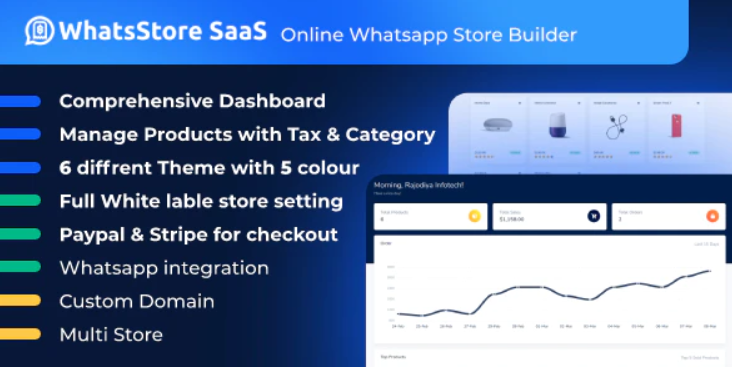 [Activated] WhatsStore SaaS Online WhatsApp Store Builder