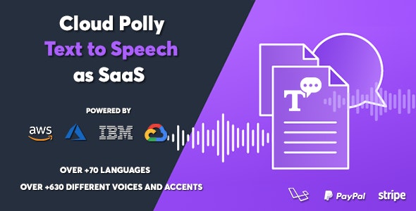 Cloud Polly - Ultimate Text to Speech as SaaS