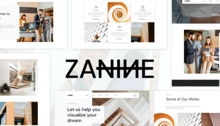 Zanine - Architecture Agency Elementor Template Kit