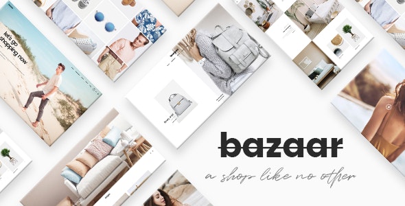 Bazaar - Modern Sharp eCommerce Theme