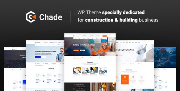 Chade - Construction WordPress Theme