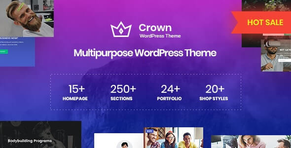 CrownMulti Purpose WordPress Theme