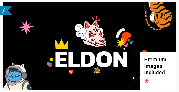 Eldon  - Artist Portfolio WordPress Theme