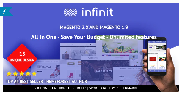 Infinit - Multipurpose Responsive Magento and Theme