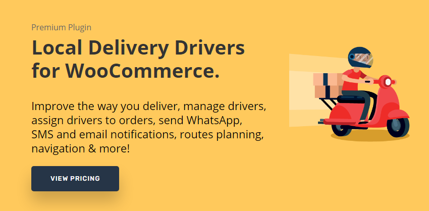 Local Delivery Drivers for WooCommerce Premium