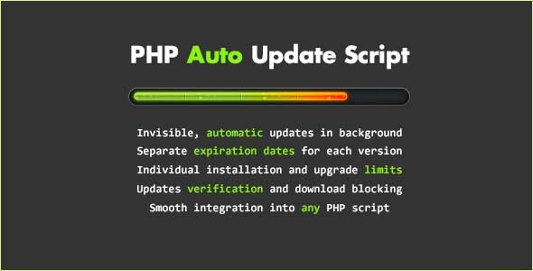 PHP Auto Update Script