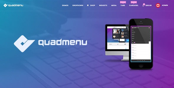 QuadMenu Themes Developer Mega Menu