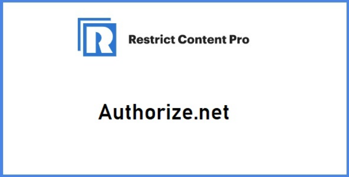 Restrict Content Pro Authorize.net