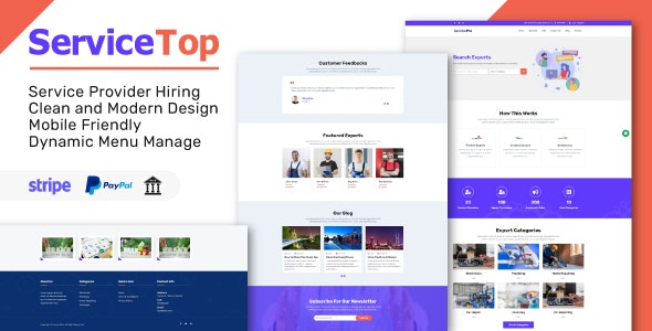 ServiceTop - Professional Service Selling Marketplace