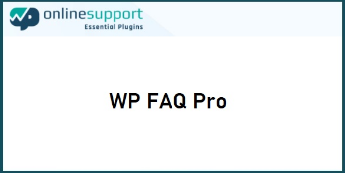 WP FAQ Pro - Essential Plugin
