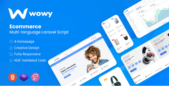 Wowy - Laravel e-commerce script