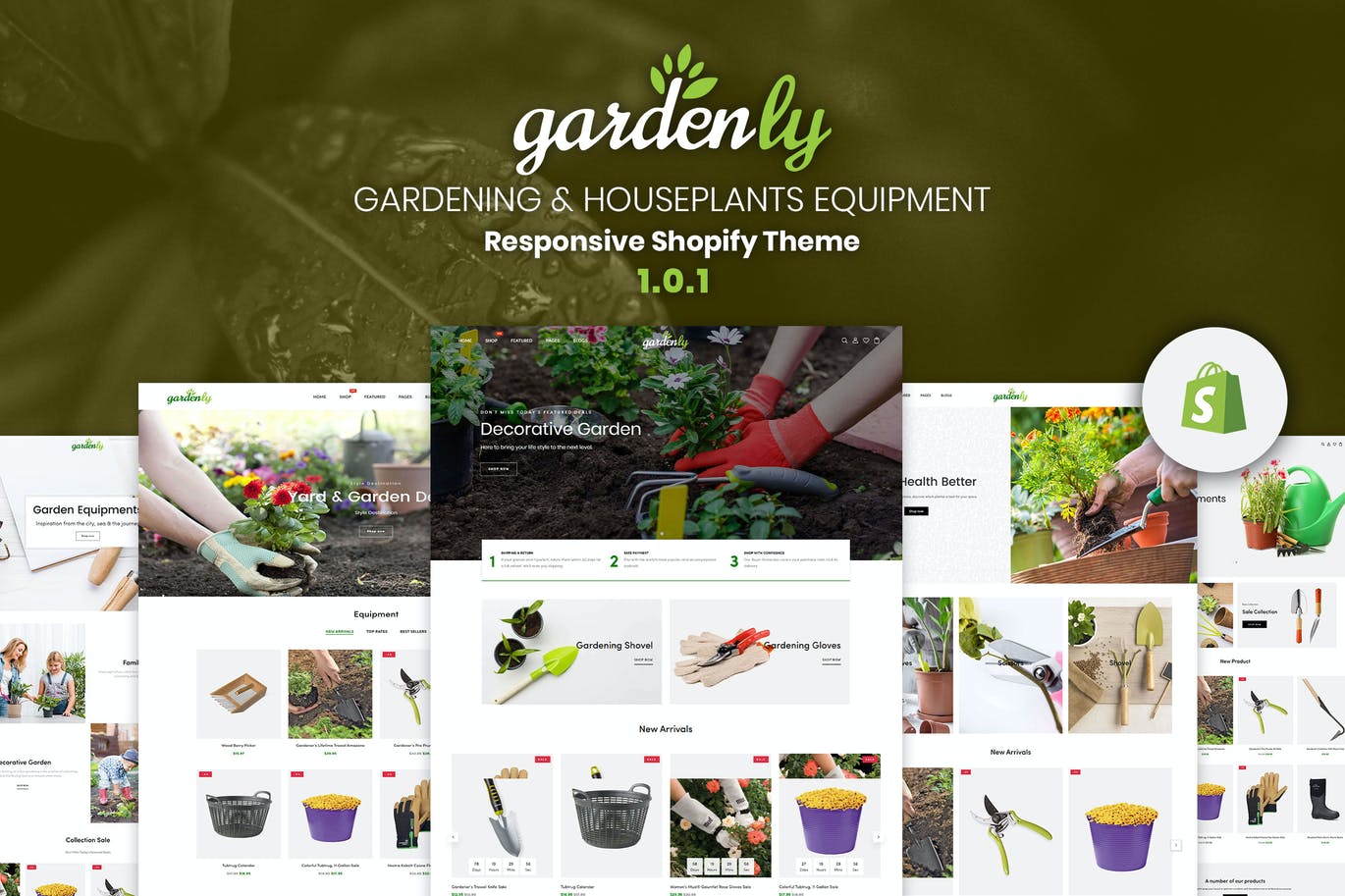 Gardenly | Gardening - Houseplants Shopify Theme